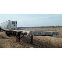 1987 Ravens 96X48 Flatbed Trailer