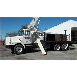 1993 Volvo GMC Boom Truck w/Crane