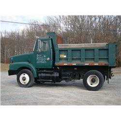 1992 Volvo Single Axle Dump Truck