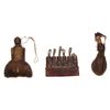 Image 2 : THREE ARAB POWDER HOLDERS