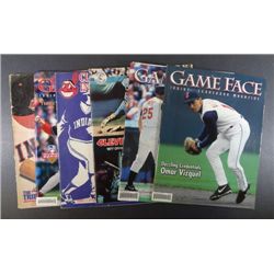 6-Cleveland Indians Yearbooks & Magazines