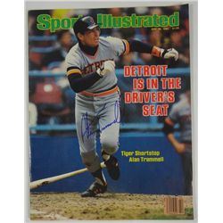 Alan Trammell AUTOGRAPH/Signed Sports Illustrated May 28, 1984