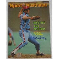 Steve Carlton AUTOGRAPH/Signed Sports Illustrated July 21, 1980