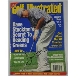 Dave Stockton AUTOGRAPH/Signed Golf Illustrated July/August 1996