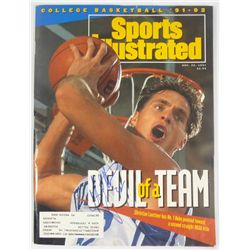 Christian Laettner AUTOGRAPH/Signed Sports Illustrated Nov. 25, 1991