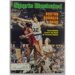 Kevin McHale AUTOGRAPH/Signed Sports Illustrated May 11, 1981