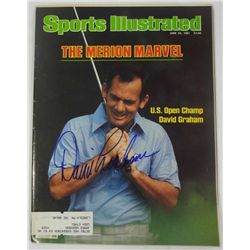 David Graham AUTOGRAPH/Signed Sports Illustrated June 29, 1981