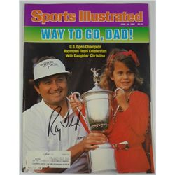 Raymond Floyd AUTOGRAPH/Signed Sports Illustrated JUNE 23, 1986