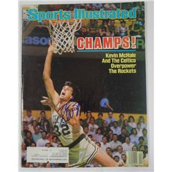 Kevin McHale AUTOGRAPH/Signed Sports Illustrated JUNE 16, 1986