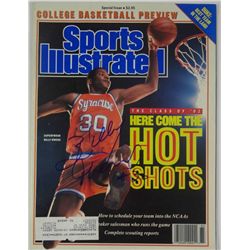 Billy Owens AUTOGRAPH/Signed Sports Illustrated  Special Issue