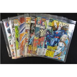 9-Comic Book Lot, X-Men & Cable plus Bloodties Avengers Silver Edition