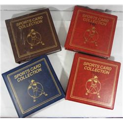 4-TOPPS BASEBALL SETS, 1985 (No McGwire), 1987, 1988 & 1989