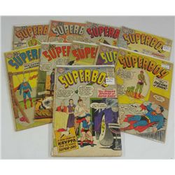 SUPERBOY LOT OF 10 COMIC BOOKS #71,83,87,88,91(G+), 92, 94(G+), 95,98,99