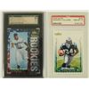 Image 1 : 2-GRADED ROOKIE CARDS, ALEX RODRIGUEZ SGC 86 & DEANGEL WILLIAMS PSA 10