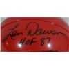 Image 2 : AUTOGRAPHED Len Dawson HOF 87 Kansas City Chiefs Riddell Mini Helmet