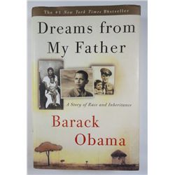 PRESIDENT BARACK OBAMA SIGNED BOOK - "Dreams From My Father"