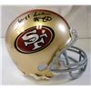 Image 1 : JERRY RICE AUTOGRAPHED MINI HELMET, RIDDELL