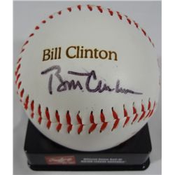 President Bill Clinton Authentic Autographed Baseball