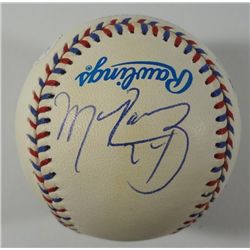 1995 INDIANS ALL STAR AUTO. BALL, RAMEREZ, BELLE, MARTINEZ, MESA, BAERGA