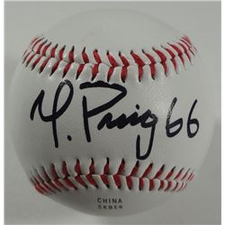 YASIEL PUIG DODGERS AUTOGRAPH AUTO SIGNED BASEBALL