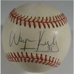 WAYNE KIRBY CLEVELAND INDIANS AUTOGRAPHED SIGNED OFFICIAL ML BALL