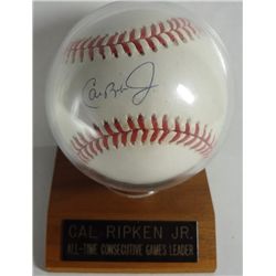 Cal Ripken Jr. Orioles Signed Baseball Autographed