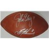 Image 1 : JOE MONTANA, JOHN ELWAY & TROY AIKMAN AUTOGRAPHED FOOTBALL