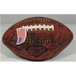 CLEVELAND BROWNS TEAM SIGNED FOOTBALL