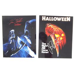 Lot of 2 AUTOGRAPHED 8 x 10 Photo's--John Carpender (Halloween) &