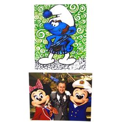 Lot of 2 - Alan Cumming AUTOGRAPHED 8 X 10 Photo's