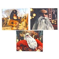 Lot of 3 AUTOGRAPHED 8 x 10 Photo's -  MADAGASCAR Alec Baldwin &