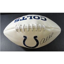 Indianapolis Colts QB ANDREW LUCK AUTOGRAPHED Football