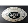 Image 1 : NY JETS TEAM SIGNED 2012 FOOTBALL (18 SIGNATURES)