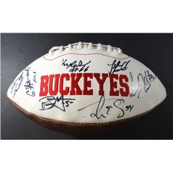 OHIO STATE TEAM SIGNED FOOTBALL, BRAXTON MILLER plus 23 other Autographs