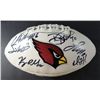 Image 1 : 2008 NFC CONFERENCE CHAMPS ARIZONA TEAM SIGNED BALL (14 AUTOGRAPHS)