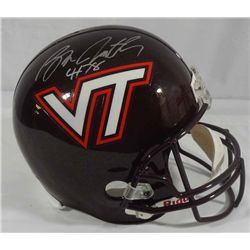 BRUCE SMITH AUTOGRAPHED VIRGINIA TECH HELMET
