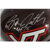Image 2 : BRUCE SMITH AUTOGRAPHED VIRGINIA TECH HELMET