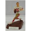 Image 1 : JOE MONTANA SALVINO HAND SIGNED FIGURINE