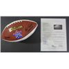 Image 1 : 2002 AFC PRO BOWL AUTOGRAPHED FOOTBALL, JSA CERTIFIED