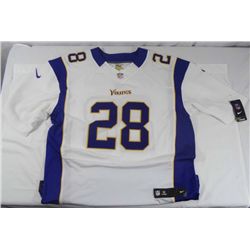 ADRIAN PETERSON SIGNED AUTOGRAPH MINNESOTA VIKINGS WHITE JERSEY