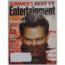 Michael C Hall Autographed Entertainment Weekly June 14, 2013 #1263