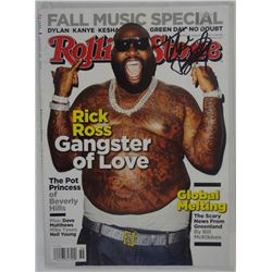 RICK ROSS AUTOGRAPHED ROLLING STONE ISSUE 1164 AUGUST 30, 2012