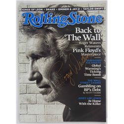 Roger Waters Pink Floyd The Wall Signed Autographed Rolling Stone Magazine