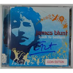 JAMES BLUNT AUTOGRAPHED CD  "back to bedlam"