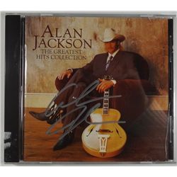 ALAN JACKSON THE GREATEST HITS COLLECTION AUTOGRAPH CD