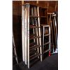 Image 1 : 6 WOODEN STEP LADDERS
