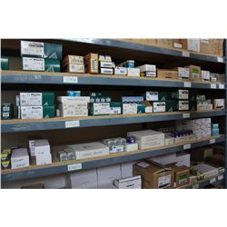 SHELF OF ASSORTED LIGHTING PRODUCT ( LOCATED ON EZ-RECT SHELVING )