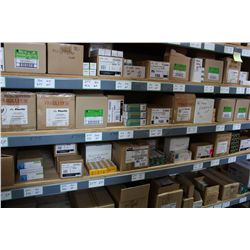 SHELF OF ASSORTED LIGHTING PRODUCT ( LOCATED ON EZ-RECT SHELVING )