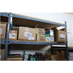 SHELF OF ASSORTED LIGHTING PRODUCT ( LOCATED ON EZ-RECT SHELVING )