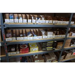 SHELF OF ASSORTED LIGHTING PRODUCT ( LOCATED ON EZ-RECT SHELVING )